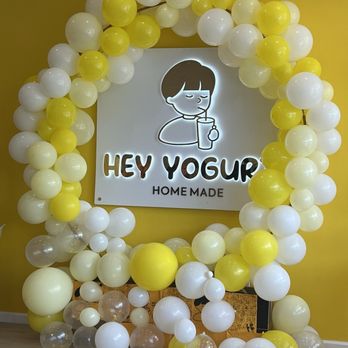 Hey Yogurt - Cute decoration - Juice Bars & Smoothies Near Me - Duluth, Georgia