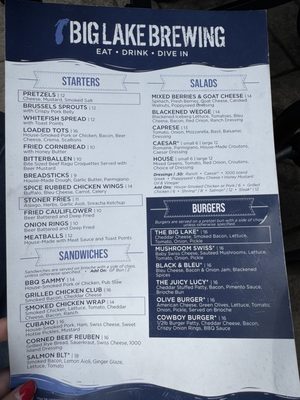Menu photo 3 Big Lake Brewing Holland, MI