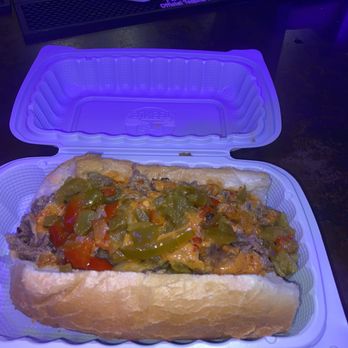Grata’s Pizzeria - THE JUMBO PHILLY CHEESESTEAK - Pizza Near Me - Austin, Texas Grata’s Pizzeria - THE JUMBO PHILLY CHEESESTEAK - Pizza Near Me - Austin, Texas
