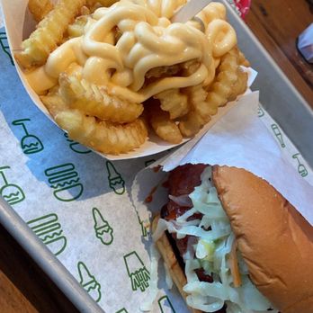 Shake Shack Ice Blocks - Cheese Fries Korean Style Fried Chicken Sandwich - Burgers Near Me - Sacramento, California Shake Shack Ice Blocks - Cheese Fries Korean Style Fried Chicken Sandwich - Burgers Near Me - Sacramento, California