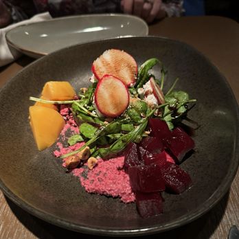 Root Down - Beet salad - New American Near Me - Denver, Colorado Root Down - Beet salad - New American Near Me - Denver, Colorado
