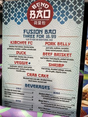Menu photo 8 Bend the Bao Orlando, FL Menu photo 8 Bend the Bao Orlando, FL