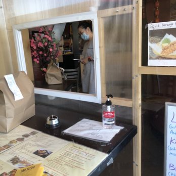 Umi Sushi - The pickup window. Staff are wearing masks. - Japanese Near Me - El Dorado Hills, California Umi Sushi - The pickup window. Staff are wearing masks. - Japanese Near Me - El Dorado Hills, California