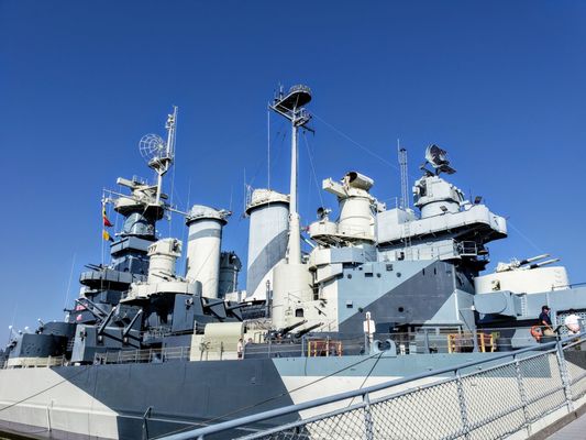 Battleship North Carolina by null