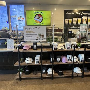 Founders Coffee - Front counter area, more merchandise for sell, menu, etc. - Coffee & Tea Near Me - Las Vegas, Nevada Founders Coffee - Front counter area, more merchandise for sell, menu, etc. - Coffee & Tea Near Me - Las Vegas, Nevada