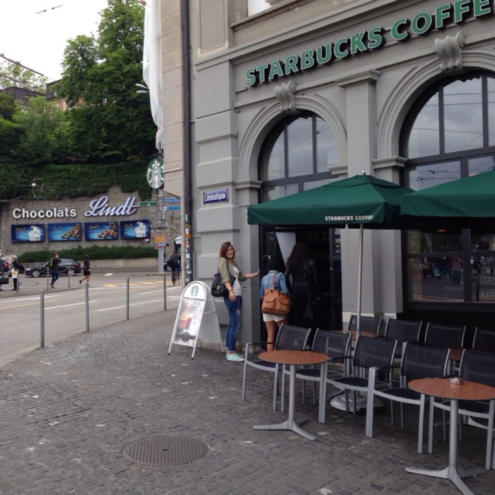 Starbucks - Close to the Lindt chocolate sign. - Coffee & Tea Near Me - Zürich, ZH Starbucks - Close to the Lindt chocolate sign. - Coffee & Tea Near Me - Zürich, ZH