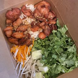 Char Siu Chicken box. Delicious. Char Siu Chicken box. Delicious.