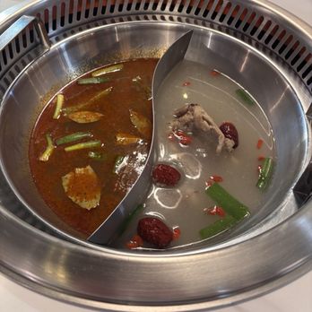 Gobi Hotpot & Mongolian Grill - Soup Bases - Original and Tom Yum - Mongolian Near Me - Madison, Wisconsin