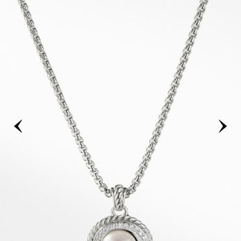 Custom Cleaning Service - Photo of similar missing David Yurman necklace. Mine was gold with the nested pearl. - Home Cleaning Near Me - Newport, North Carolina