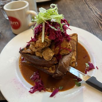 Jam Cafe - Chicken French Toast - Breakfast & Brunch Near Me - North Vancouver, British Columbia