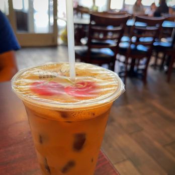 Com Ga Ninh Kieu - a cold drink in a plastic cup - Vietnamese Near Me - Atlantic City, New Jersey Com Ga Ninh Kieu - a cold drink in a plastic cup - Vietnamese Near Me - Atlantic City, New Jersey
