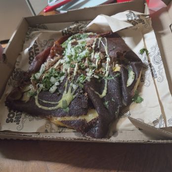 Talkin' Tacos Tallahassee - Supposedly a birria pizza - Tacos Near Me - Tallahassee, Florida Talkin' Tacos Tallahassee - Supposedly a birria pizza - Tacos Near Me - Tallahassee, Florida