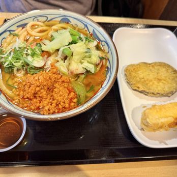 Marugame Udon - Tan Tan, sweet potato and tamago - Japanese Near Me - Honolulu, Hawaii Marugame Udon - Tan Tan, sweet potato and tamago - Japanese Near Me - Honolulu, Hawaii