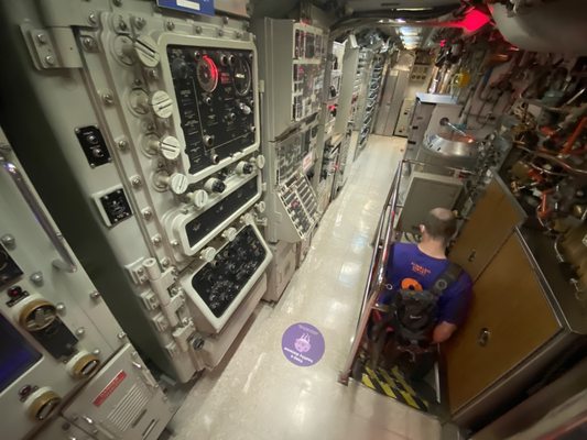 USS Blueback Submarine by null