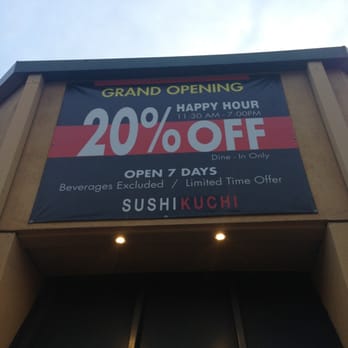 Sushi Kuchi - More specials they do. - Sushi Bars Near Me - San Diego, California Sushi Kuchi - More specials they do. - Sushi Bars Near Me - San Diego, California