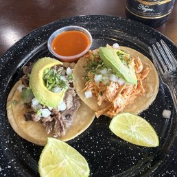 Two delicious tacos! Two delicious tacos!