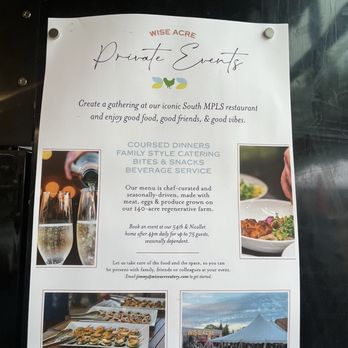 Wise Acre Eatery - Private Events at Farm - Breakfast & Brunch Near Me - Minneapolis, Minnesota