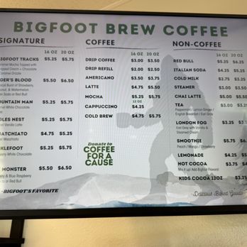 Bigfoot Brew Coffee - Coffee & Tea Near Me - Cascade, Idaho Bigfoot Brew Coffee - Coffee & Tea Near Me - Cascade, Idaho