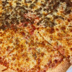 Old Roman Pizza - Half ground beef
