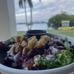 The Beach Club - Gorgonzola salad with view 1