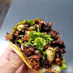 Tacos Los Cholos - Anaheim - Chorizo AHM Taco