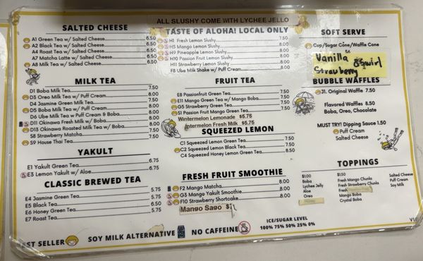 Menu photo 1 Happy Lemon - Pearlridge Aiea, HI Menu photo 1 Happy Lemon - Pearlridge Aiea, HI