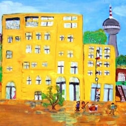 Die gelbe Villa - die gelbe Villa, wie Kids sie sehen