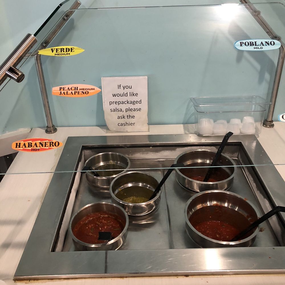Burrito Shak - Salsa bar - Mexican Near Me - Cary, North Carolina