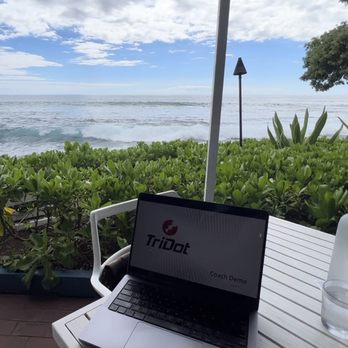 Kai Eats + Drinks - View from the table - Tacos Near Me - Kailua-Kona, Hawaii