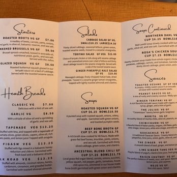 hOm Kitchen - Menu 2 - American Near Me - Ashland, Oregon