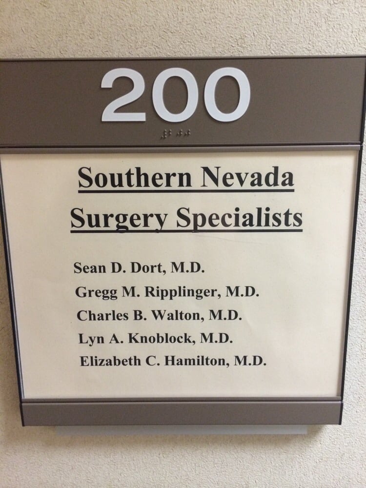 SOUTHERN NEVADA SURGERY SPECIALISTS 18 Photos 10001 S Eastern Ave