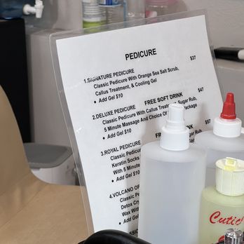 Cutie Lashes & Nails - New pedicure specials (regular is $27) - Nail Salons Near Me - Lawndale, California Cutie Lashes & Nails - New pedicure specials (regular is $27) - Nail Salons Near Me - Lawndale, California