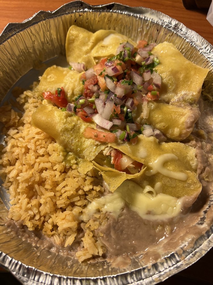 Food from Los Portales Mexican Restaurant
