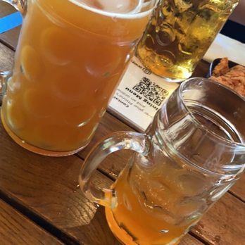 Bronson Bierhall - Mango Wheat Beer (.5L and 1L sizes) - New American Near Me - Arlington, Virginia