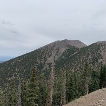 Arizona Snowbowl - Epic peak view of Sunset Crater - Ski Resorts Near Me - Flagstaff, Arizona