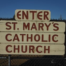 St Mary Catholic Parish - Sign