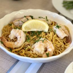 Sept 2023 - Aligue with garlic shrimp pasta