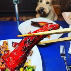 China Town - Bbq spare ribs. Alway grilled NEVER FRIED