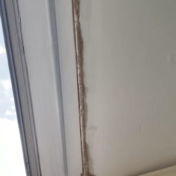 Mamut and Partners - Balcony door before - Handyman Near Me