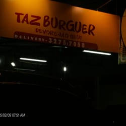 Taz burguer - Área externa do Taz Burguer