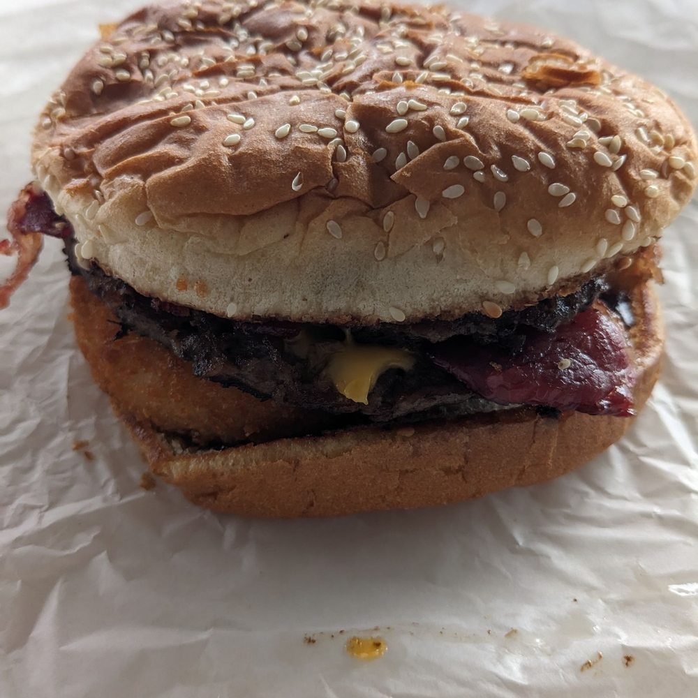 Frosty King - Bacon BBQ burger. - Fast Food Near Me - Buttonwillow, California