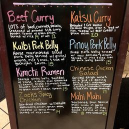 Specials of the day Specials of the day