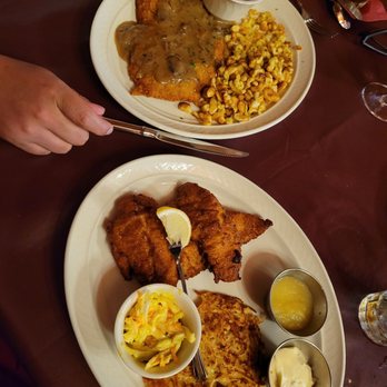 Williams's Pine Gables - Jagermeister schnitzel and fish fry (haddock), both awesome! - Supper Clubs Near Me - Eagle River, Wisconsin