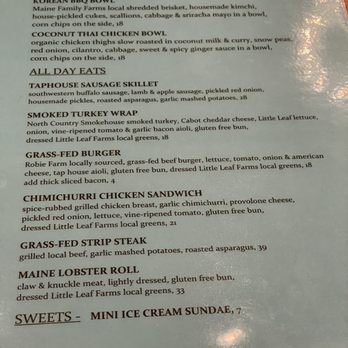 Barley & Salt - GF menu - American Near Me - North Conway, New Hampshire Barley & Salt - GF menu - American Near Me - North Conway, New Hampshire