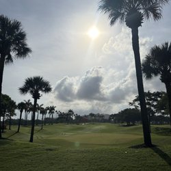Beautiful manicured golf course.