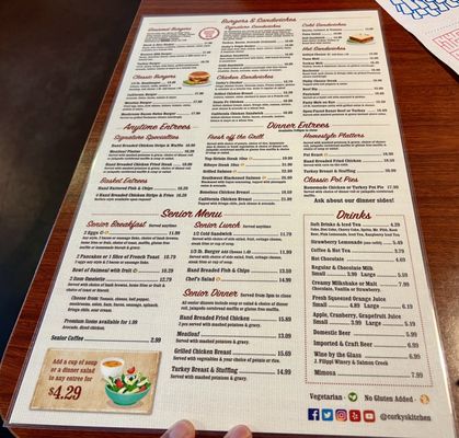 Menu photo 4 Corky's Kitchen & Bakery Upland, CA