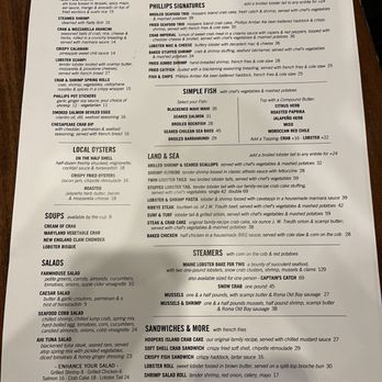 Phillips Seafood - Menu - Seafood Near Me - Baltimore, Maryland Phillips Seafood - Menu - Seafood Near Me - Baltimore, Maryland