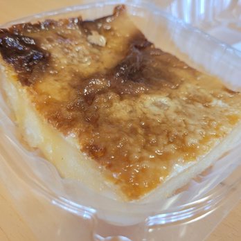 Lola's Filipino Cafe & Mini Store - Cassava Cake ($5) - Filipino Near Me - Orange Park, Florida Lola's Filipino Cafe & Mini Store - Cassava Cake ($5) - Filipino Near Me - Orange Park, Florida