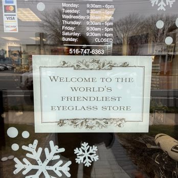 Vision World - the sign should say "the World's friendliest store"'!! great customer service & great classes. Paul & his staff are the best!! - Optometrists Near Me - Albertson, New York Vision World - the sign should say "the World's friendliest store"'!! great customer service & great classes. Paul & his staff are the best!! - Optometrists Near Me - Albertson, New York