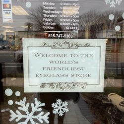 Vision World - The sign should say "the World's friendliest store"'!! great customer service & great classes. Paul & his staff are the best!!